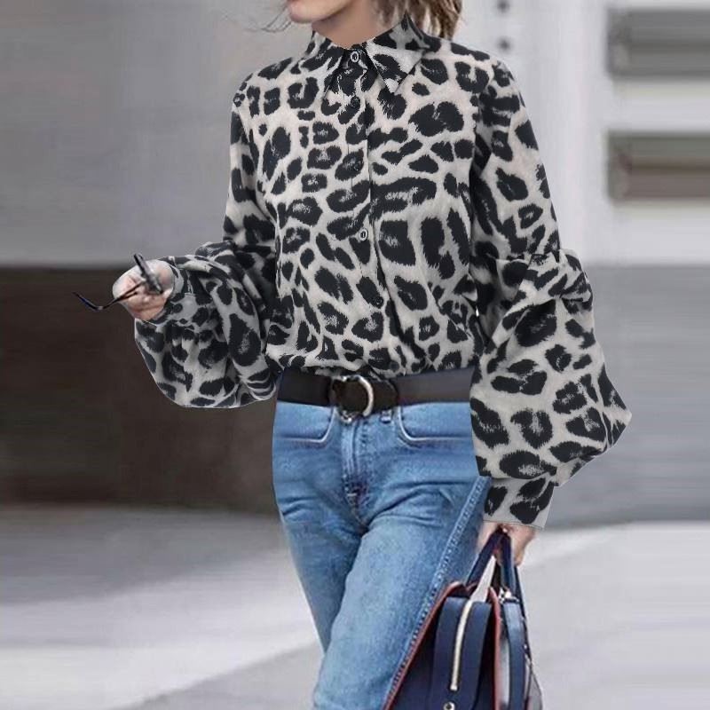 Clothing Autumn Leopard Print Plus Size ,Shirt High Quality Blousesharryexpresse.com harry'zBOUTIQUEXL2