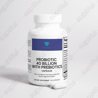 Probiotic 40 Billion with Prebiotics
