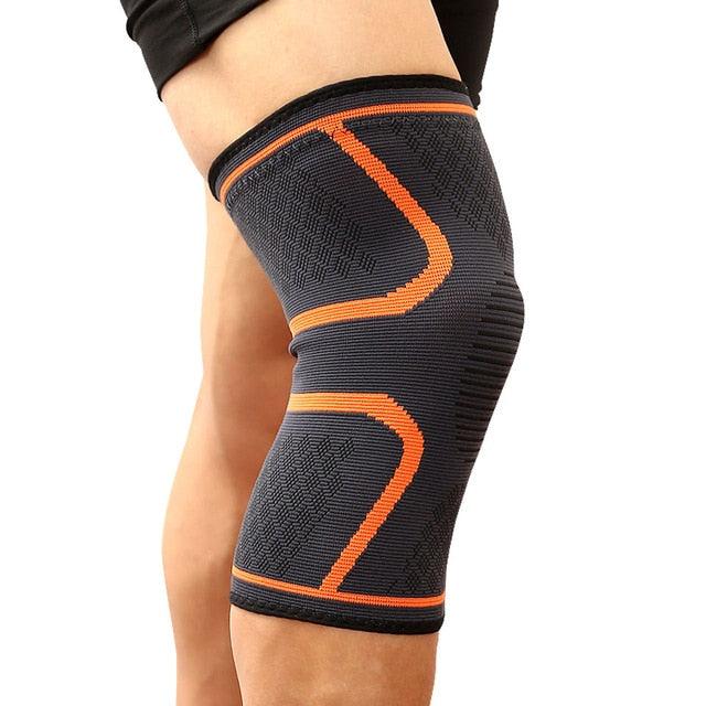 1PCS Fitness Running Cycling Knee Support Braces Elastic Nylon Sport Compression Knee Pad Sleeve for Basketball Volleyballwww.harryEXPRESSE.COMharry'zBOUTIQUEOrangeM