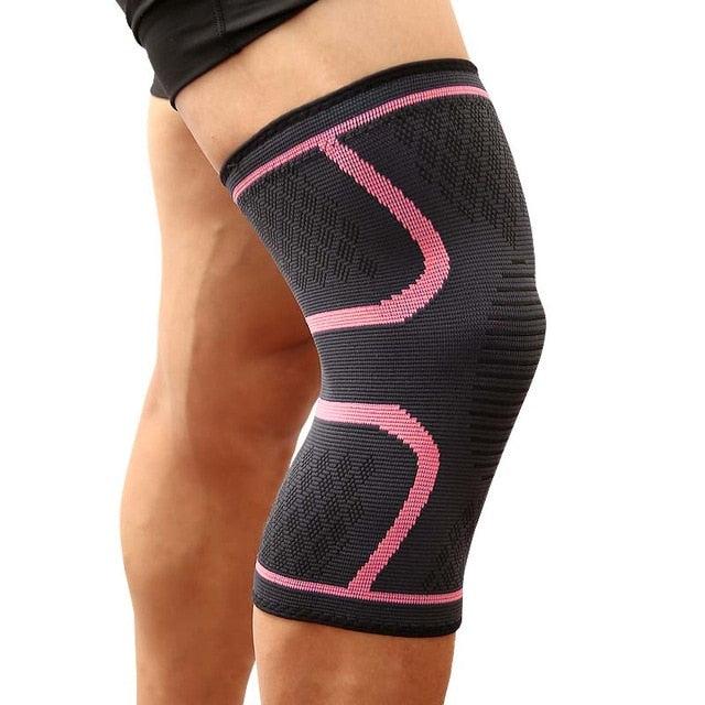 1PCS Fitness Running Cycling Knee Support Braces Elastic Nylon Sport Compression Knee Pad Sleeve for Basketball Volleyballwww.harryEXPRESSE.COMharry'zBOUTIQUEPinkM