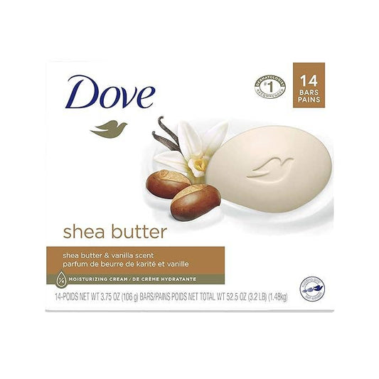 Dove Purely Pampering Beauty Bar, beurre de karité, 4,75 oz