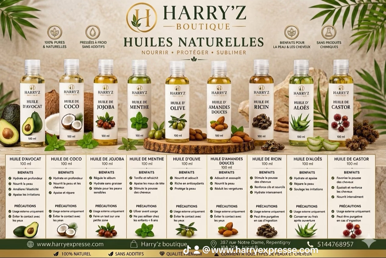 Huiles naturelles