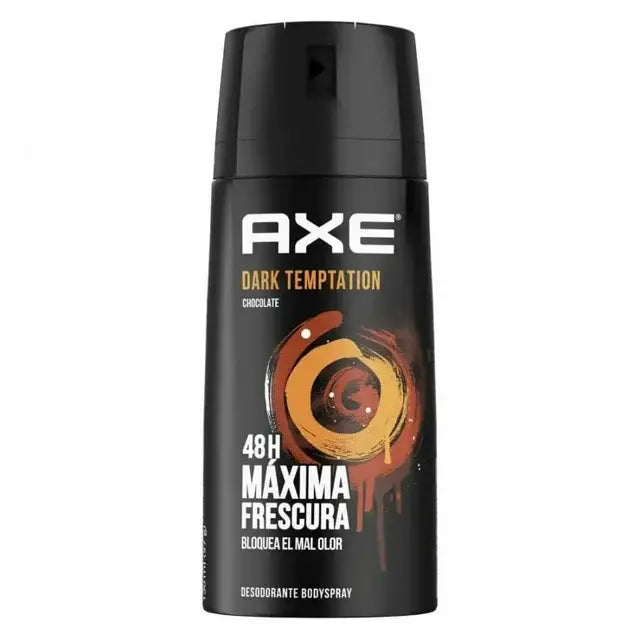 Déodorant SBDs AXE Dark Temptation pour hommes, 150 ml, 5,07 oz, paquet de 6