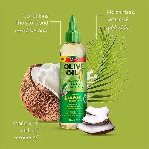 OLIVE oil exotic scalp anti-hair loss