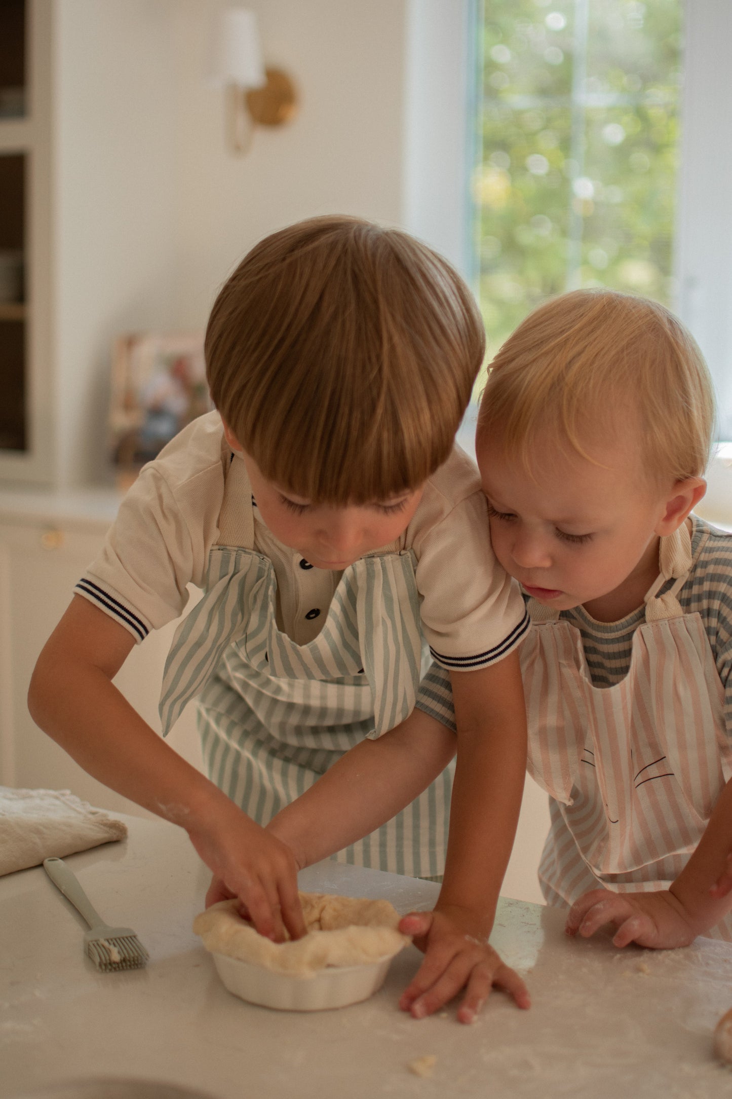 Tablier mini chef : tablier enfant ajustable 2 à 8 ans