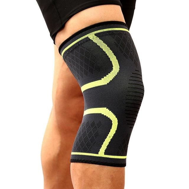 1PCS Fitness Running Cycling Knee Support Braces Elastic Nylon Sport Compression Knee Pad Sleeve for Basketball Volleyball - Image #3