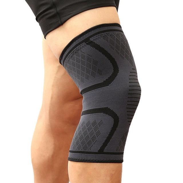 1PCS Fitness Running Cycling Knee Support Braces Elastic Nylon Sport Compression Knee Pad Sleeve for Basketball Volleyball - Image #2
